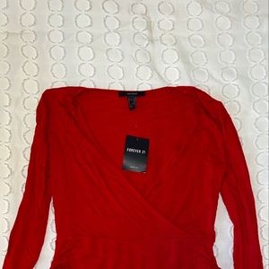 Surplise low plunge bodysuit